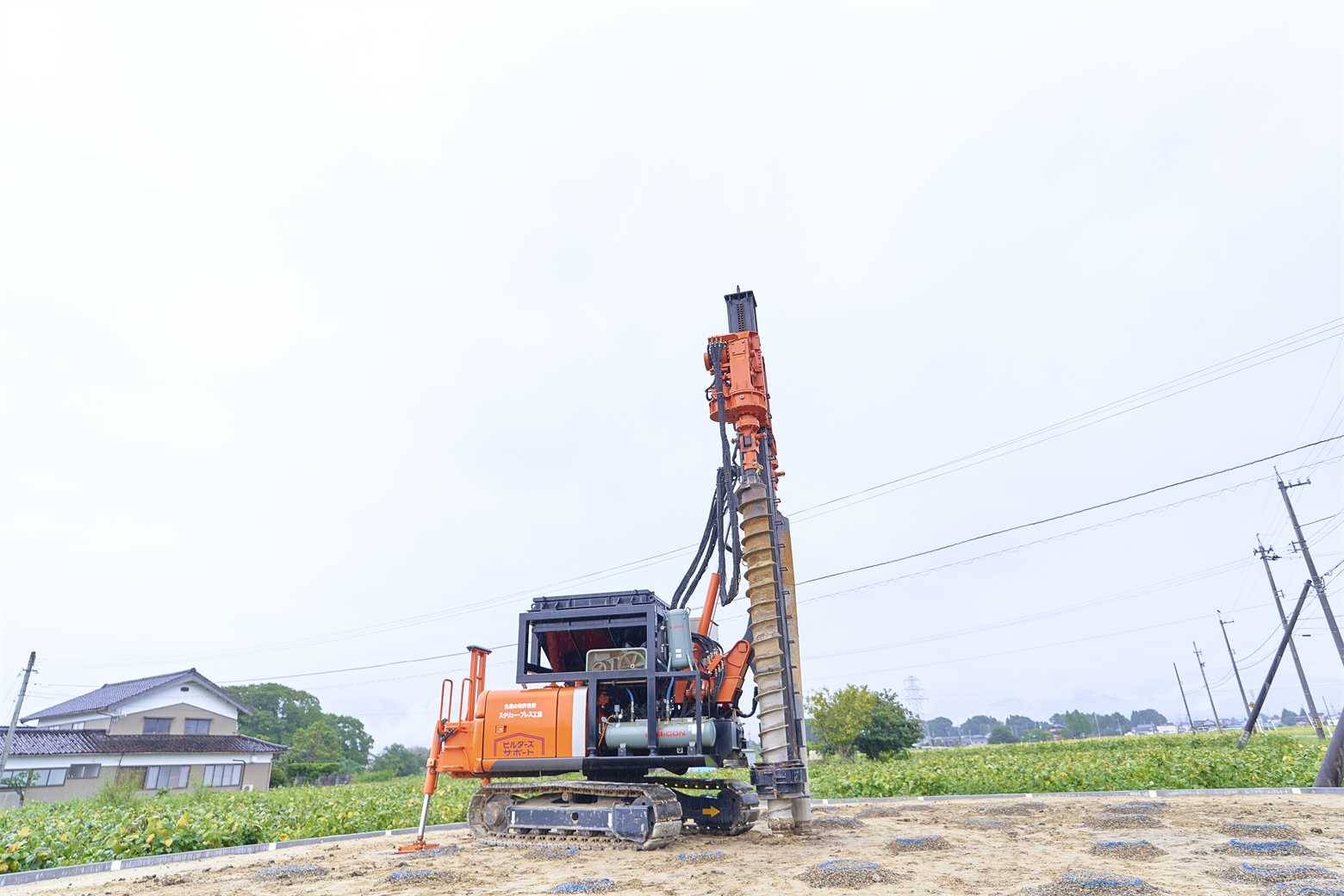 スクリュープレス工法